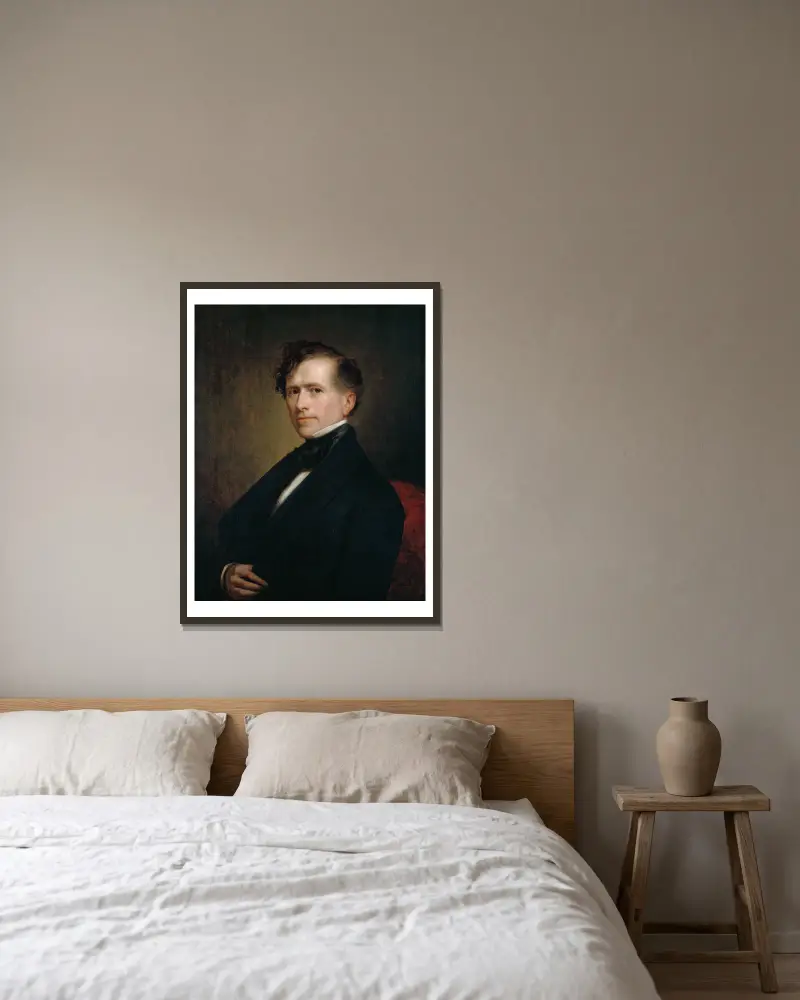 Franklin Pierce, 1853, George Peter Alexander Healy w ramie na ścianie