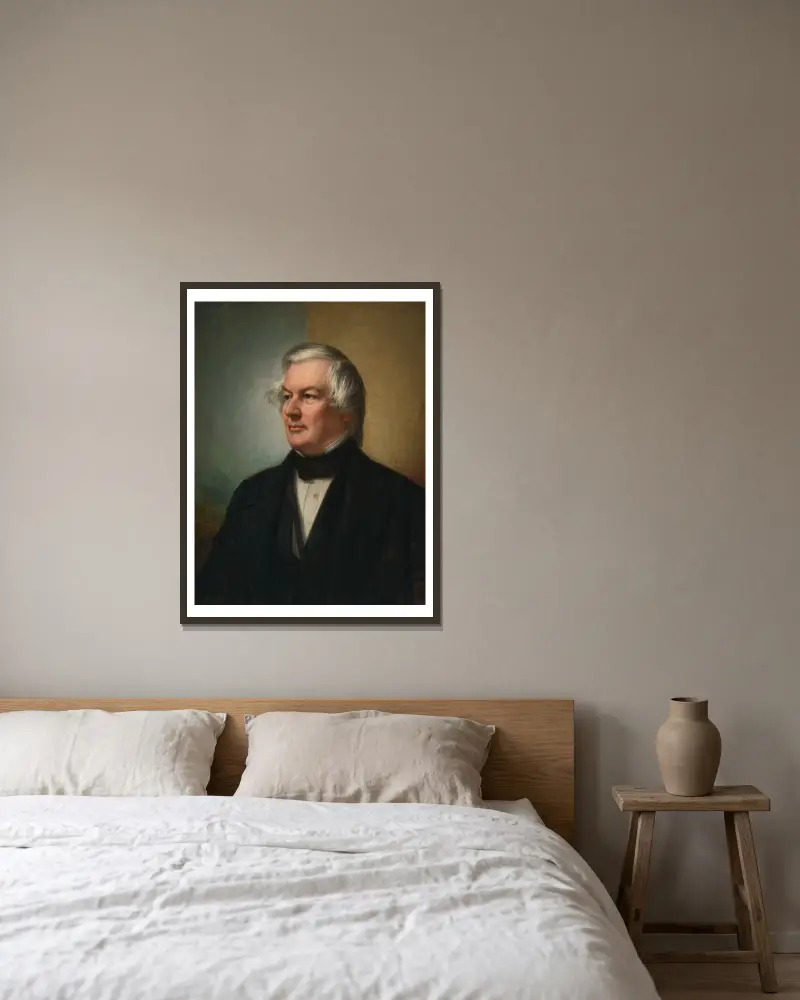 Millard Fillmore, 1857 – Nr. 1, George Peter Alexander Healy w ramie na ścianie