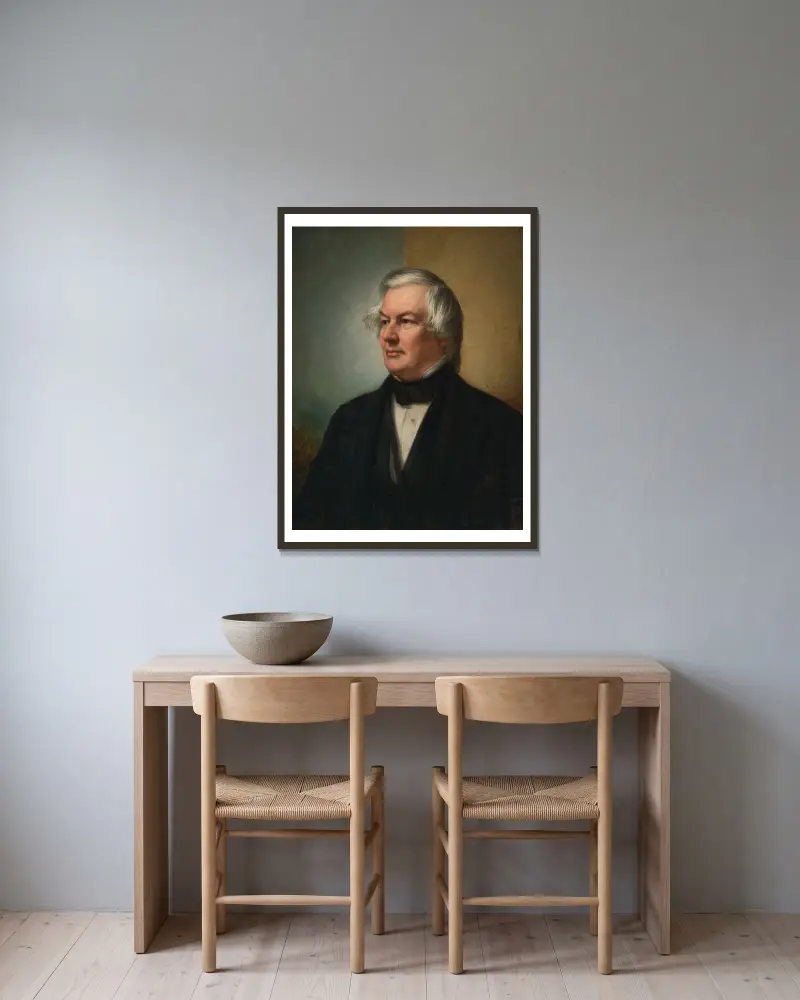 Millard Fillmore, 1857 – Nr. 1, George Peter Alexander Healy w ramie na ścianie