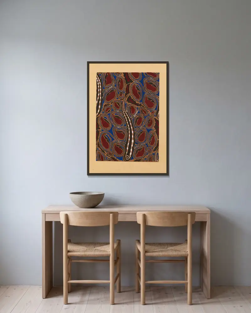 20 compositions en couleurs dans le style oriental Pl.03 av Emile-Allain Séguy inramad på en vägg