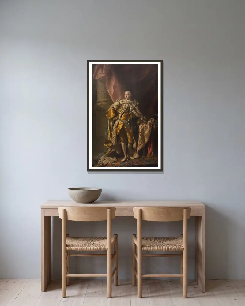 Jerzy III, Allan Ramsay w ramie na ścianie
