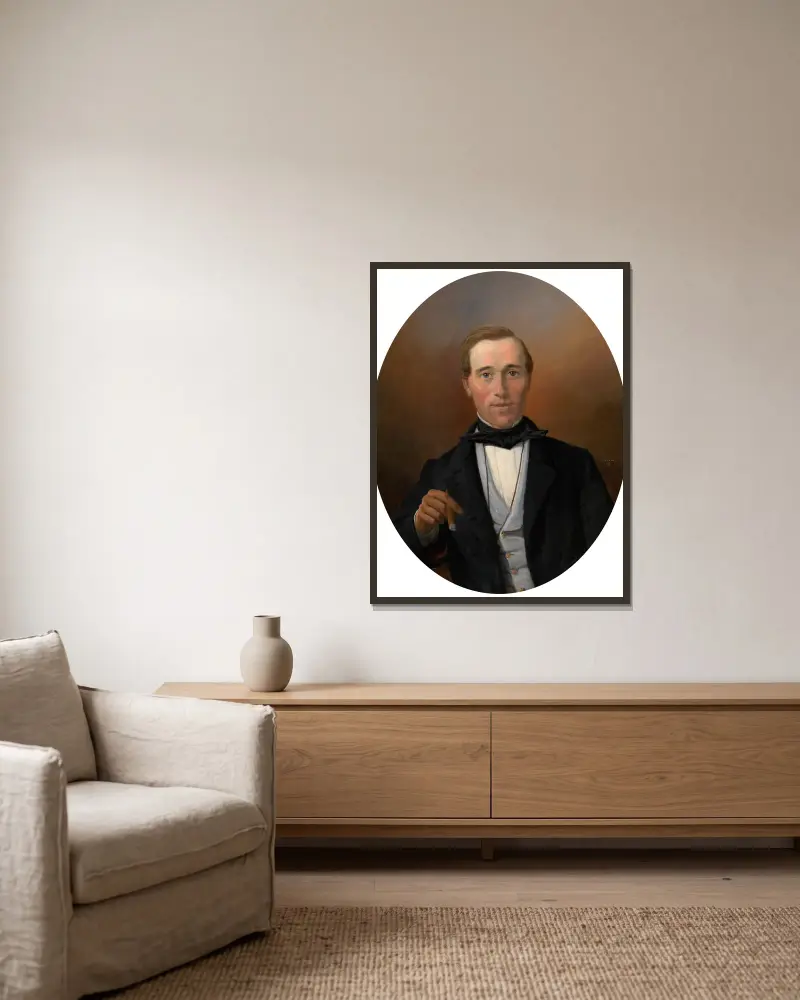 Mr. Soons von Lawrence Alma-Tadema gerahmt an einer Wand