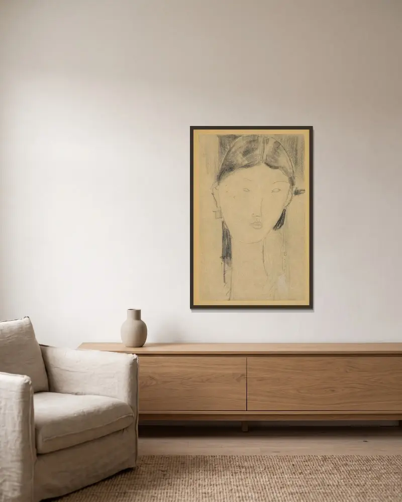 Beatrice Hastings, Amedeo Modigliani w ramie na ścianie