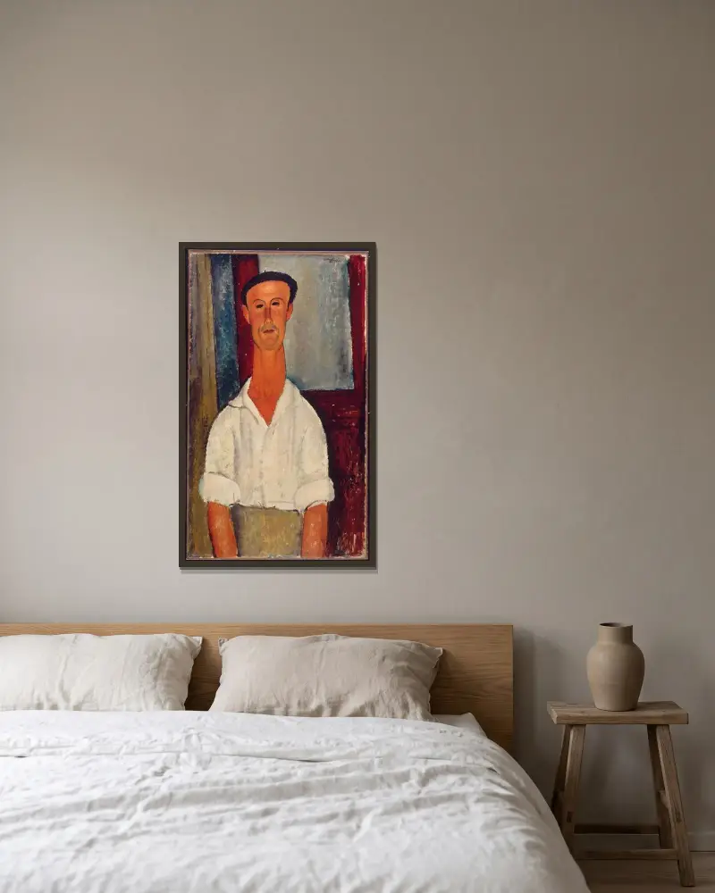 Gaston Modot, Amedeo Modigliani v rámu na stěně