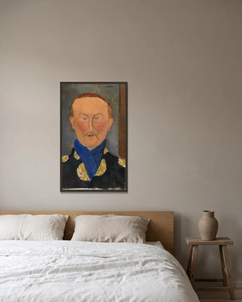 Léon Bakst, Amedeo Modigliani v rámu na stěně