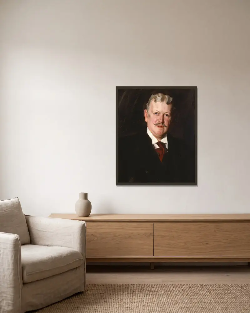 Daniel Catlin, Anders Zorn v rámu na stěně