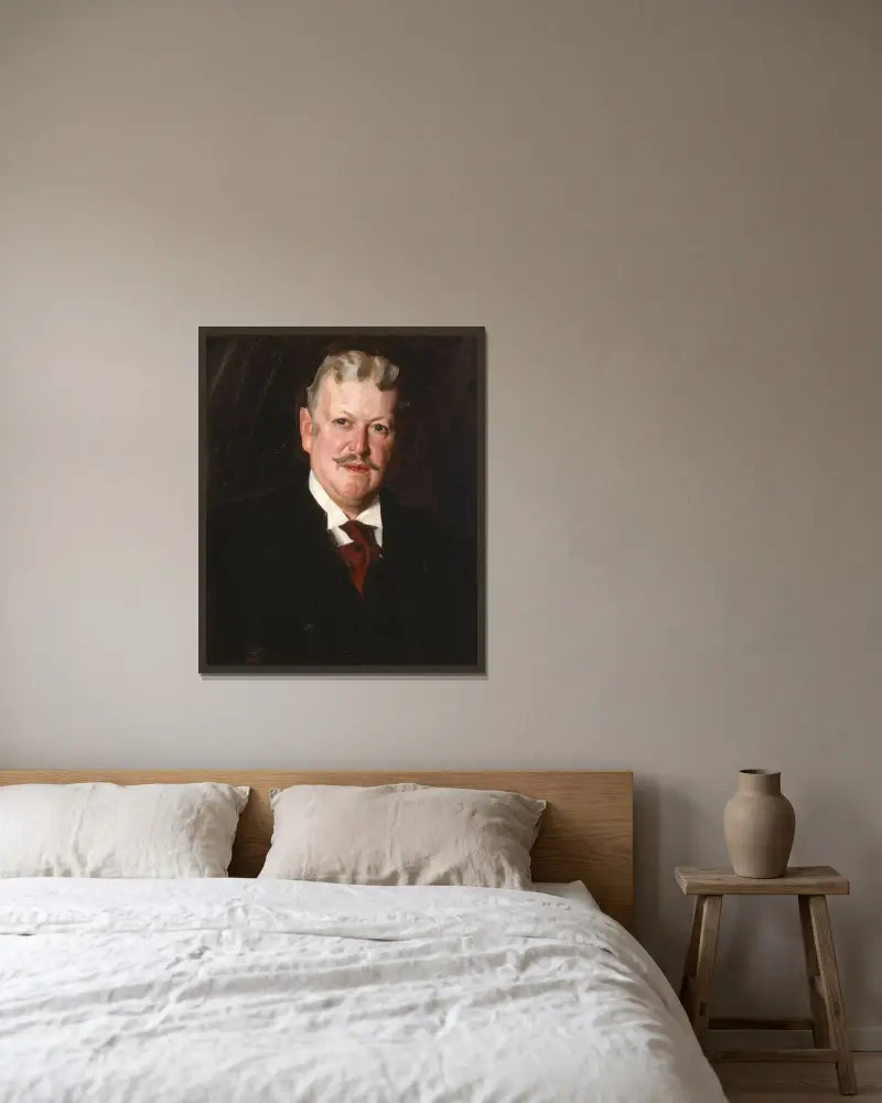 Daniel Catlin, Anders Zorn v rámu na stěně