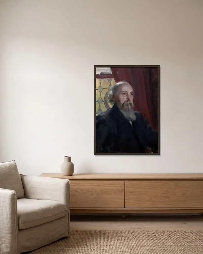 Jacques Thiel, Anders Zorn w ramie na ścianie