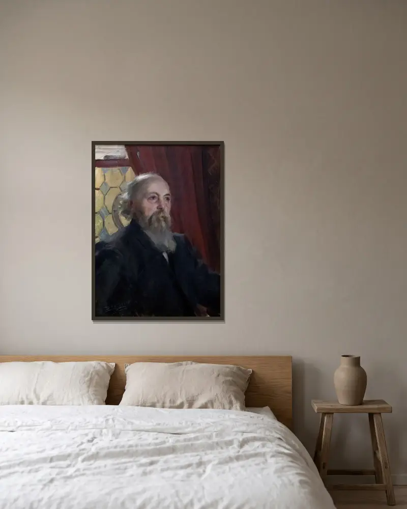 Jacques Thiel, Anders Zorn w ramie na ścianie