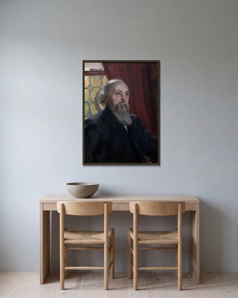 Jacques Thiel, Anders Zorn w ramie na ścianie