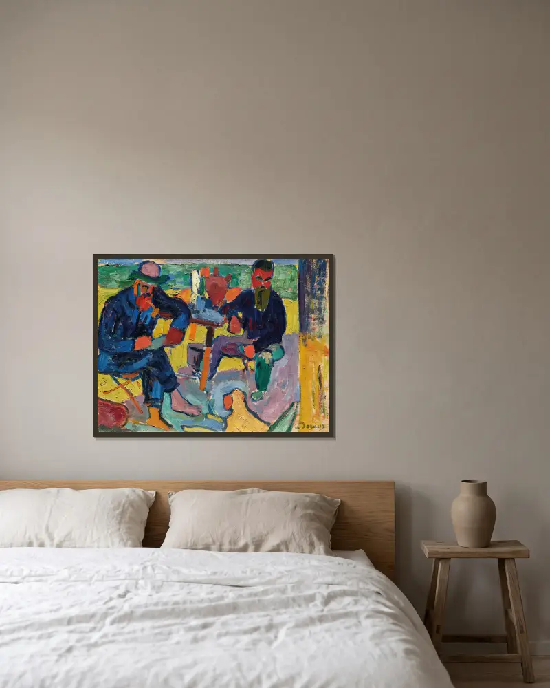 Matisse i Terrus, André Derain w ramie na ścianie