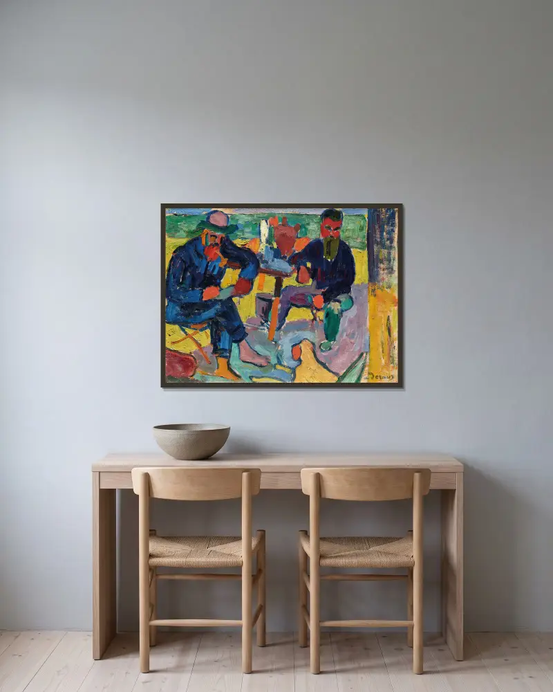 Matisse i Terrus, André Derain w ramie na ścianie