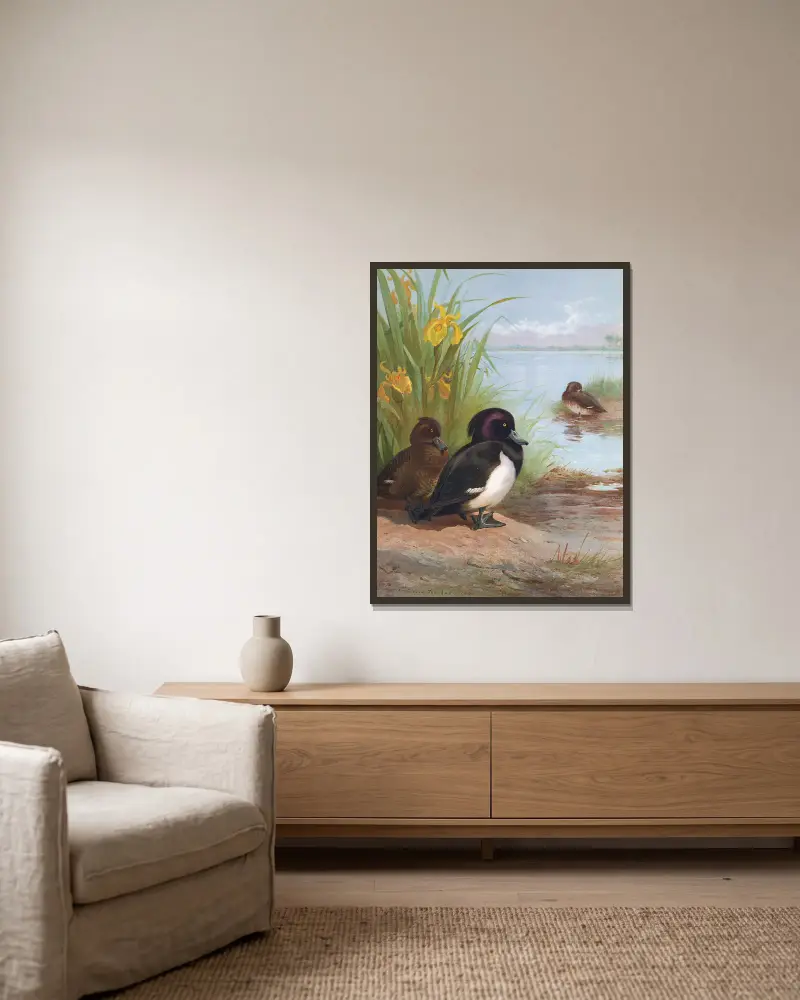 Czernica, Archibald Thorburn w ramie na ścianie