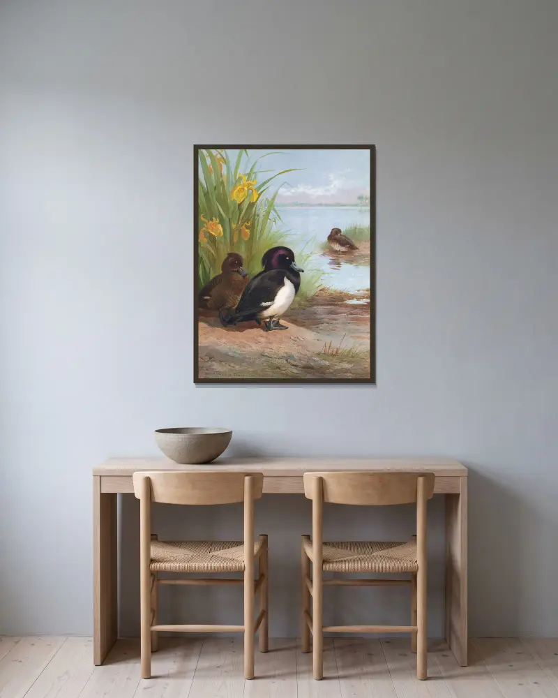 Czernica, Archibald Thorburn w ramie na ścianie