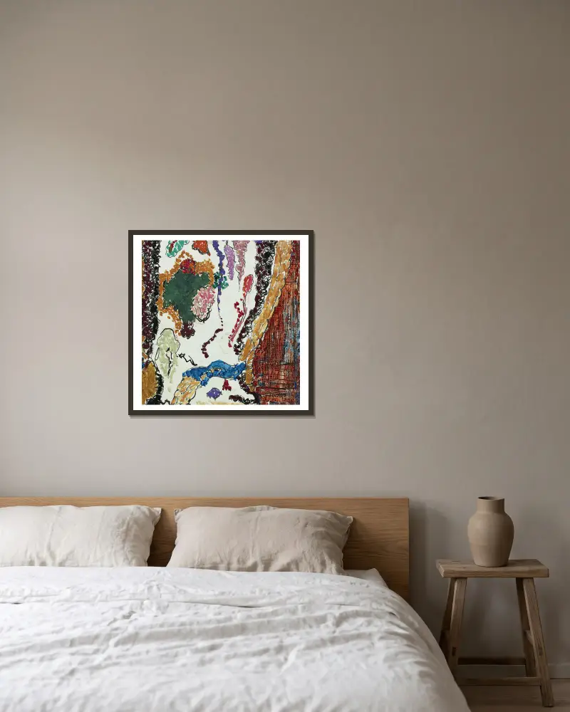 Krzesło, Arthur Dove w ramie na ścianie