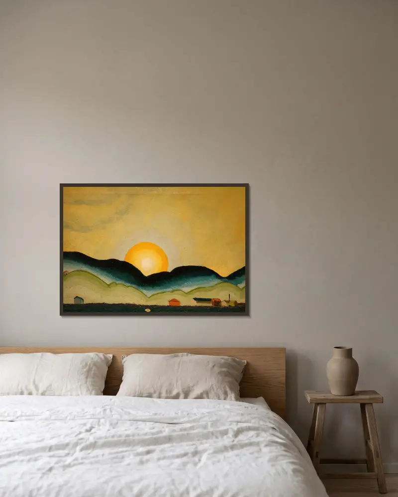 Northport Harbor, Arthur Dove v rámu na stěně