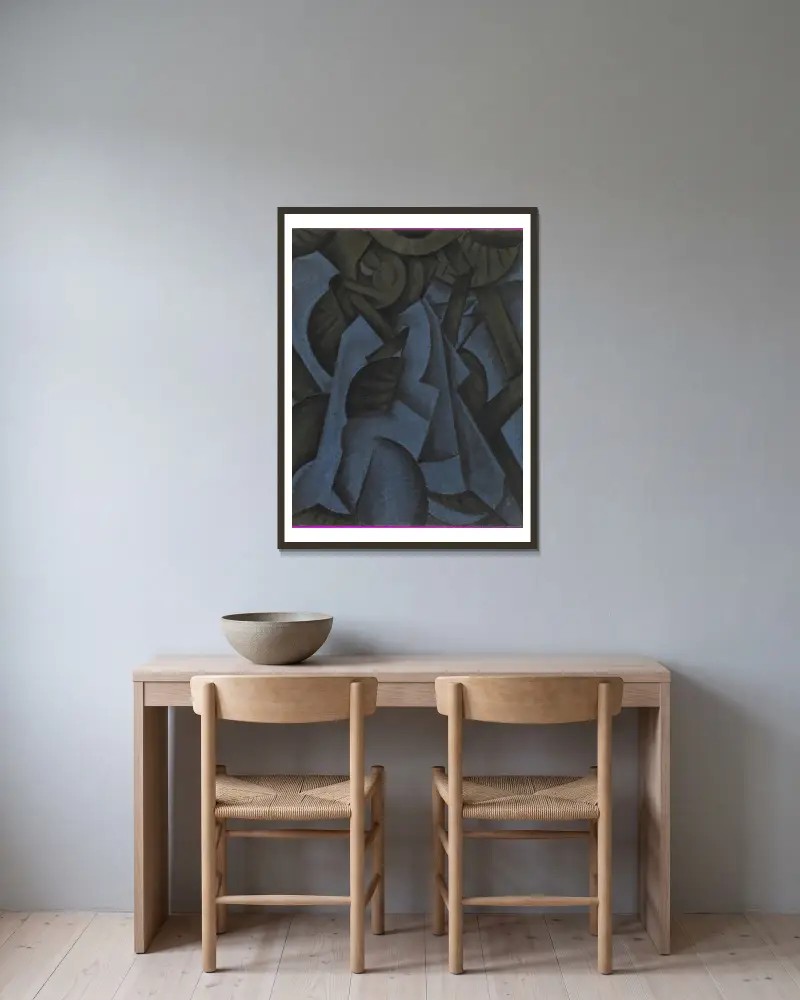 Pogańska filozofia, Arthur Dove w ramie na ścianie