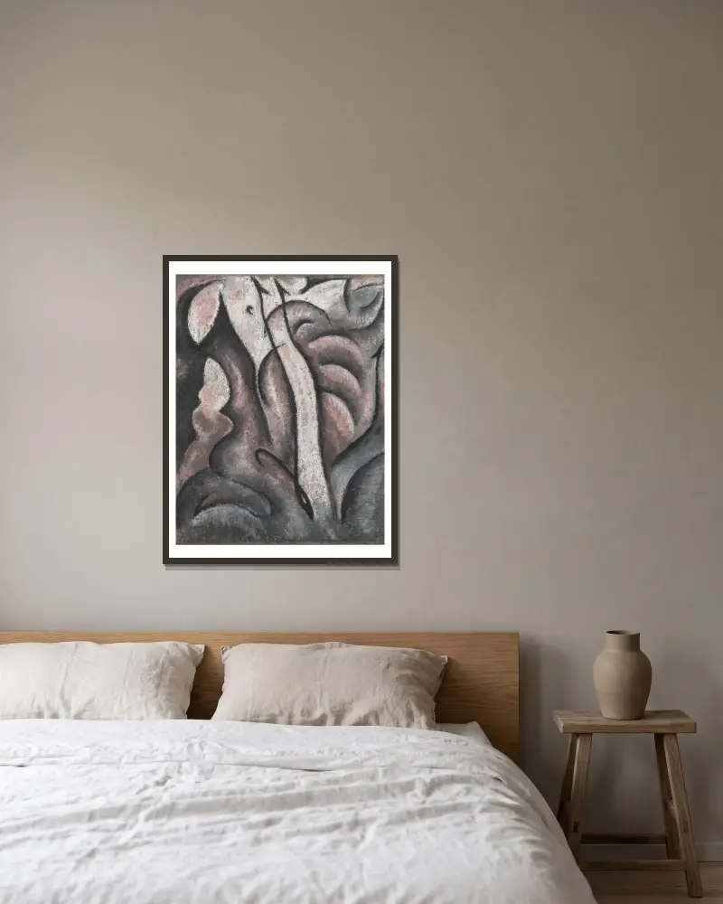 Sentimentalna muzyka, Arthur Dove w ramie na ścianie