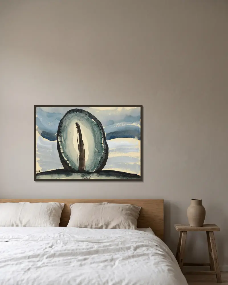 Strom, Arthur Dove v rámu na stěně