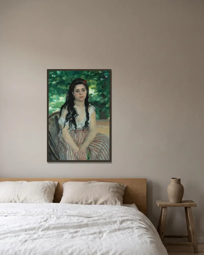 Lato, Pierre-Auguste Renoir w ramie na ścianie