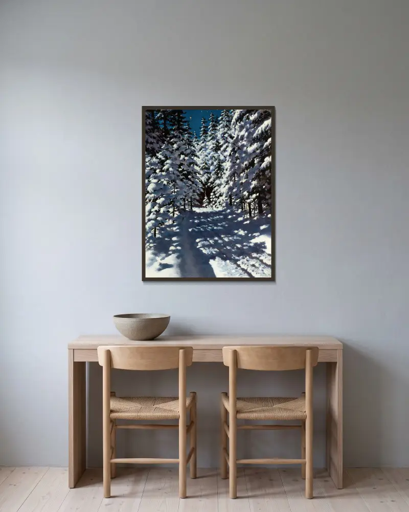 Forest, Stanisław Witkiewicz w ramie na ścianie