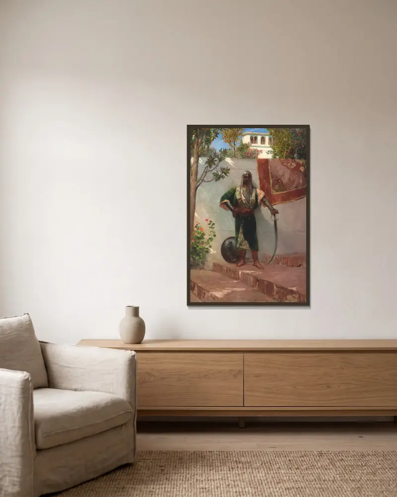 Janczar, Jean-Joseph-Benjamin Constant w ramie na ścianie