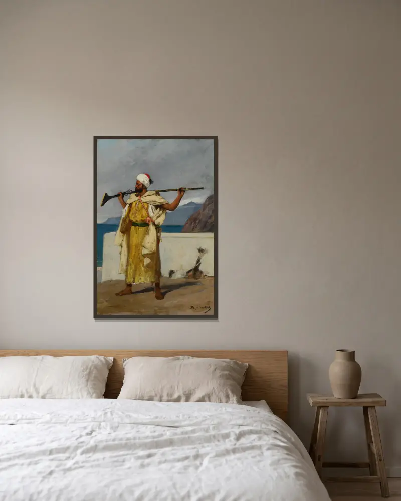 Strażnik, Jean-Joseph-Benjamin Constant w ramie na ścianie