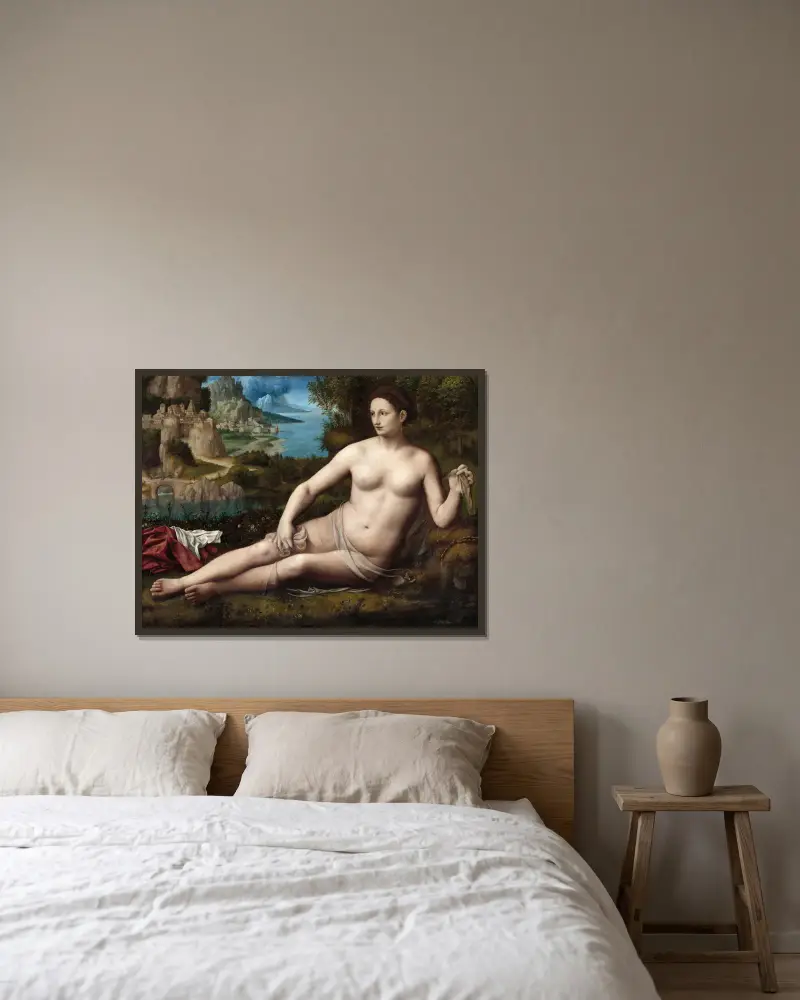 Wenus, Bernardino Luini w ramie na ścianie
