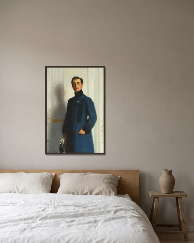 Hans von Rosen von Bernhard Österman gerahmt an einer Wand
