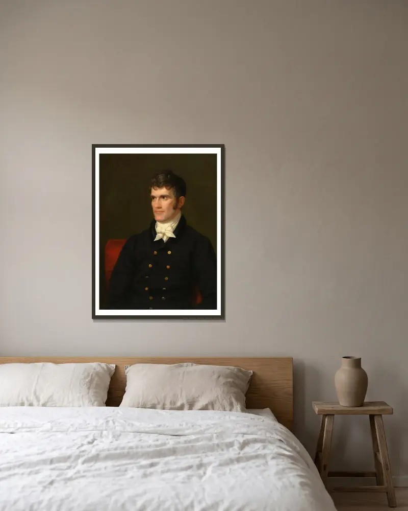 John C. Calhoun, Charles Bird King v rámu na stěně