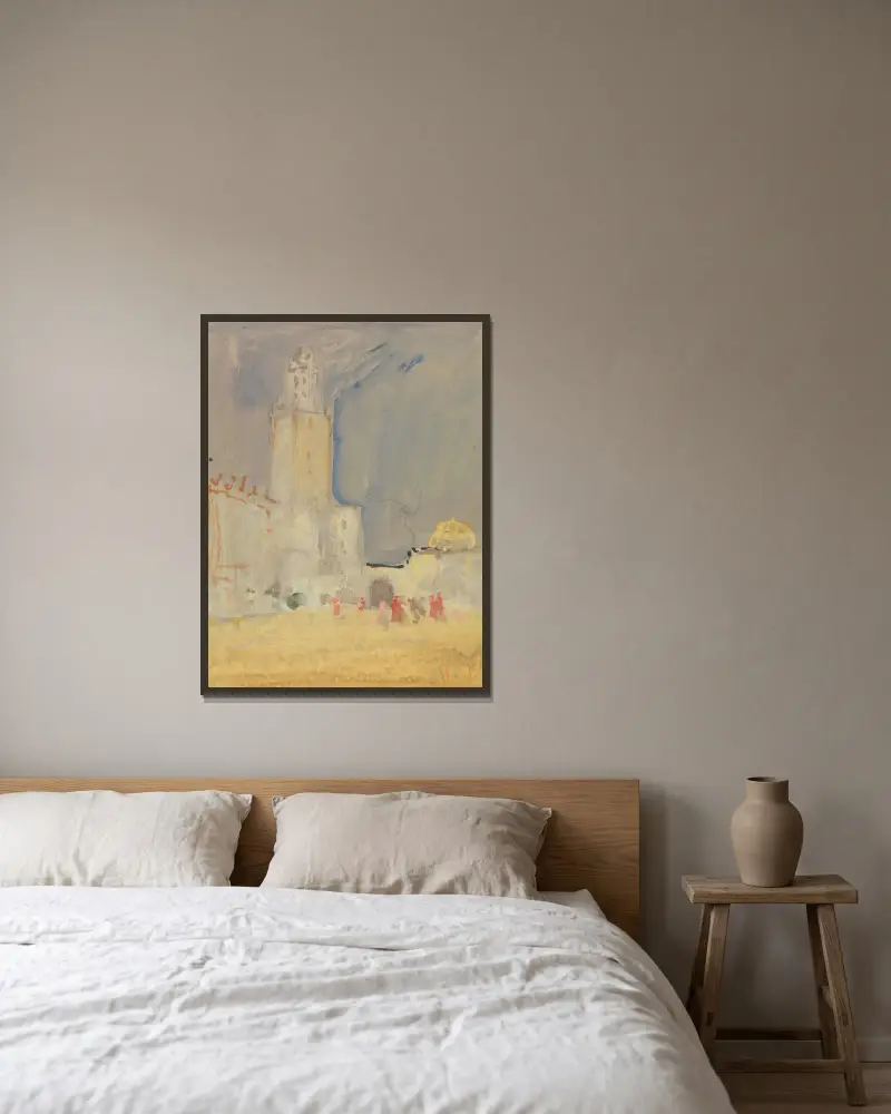 Sevilla von Hercules Brabazon Brabazon gerahmt an einer Wand