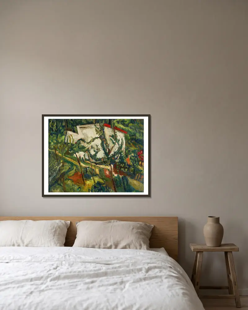 Maison de Clamart, Chaïm Soutine w ramie na ścianie