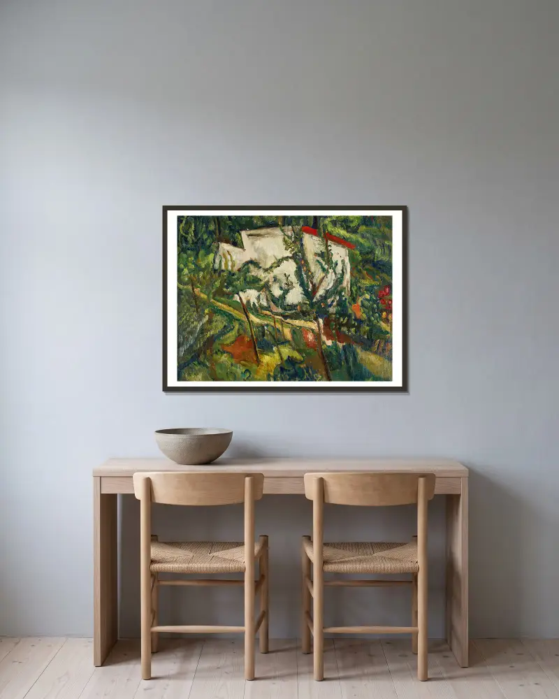 Maison de Clamart, Chaïm Soutine w ramie na ścianie