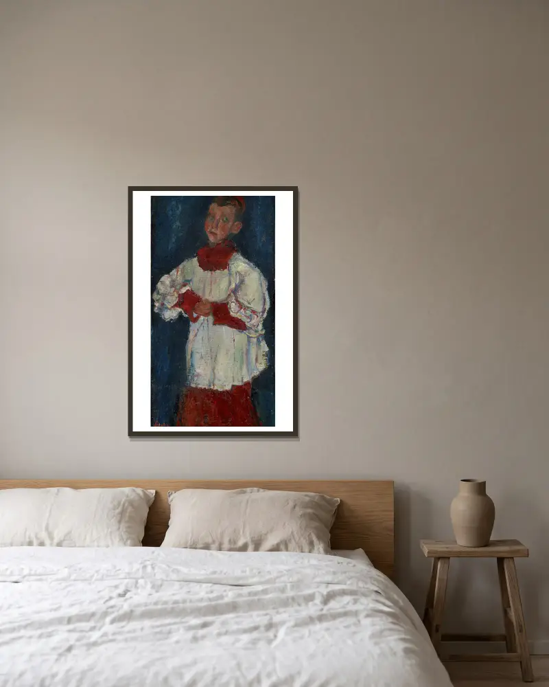 Korgossen, Chaïm Soutine v rámu na stěně