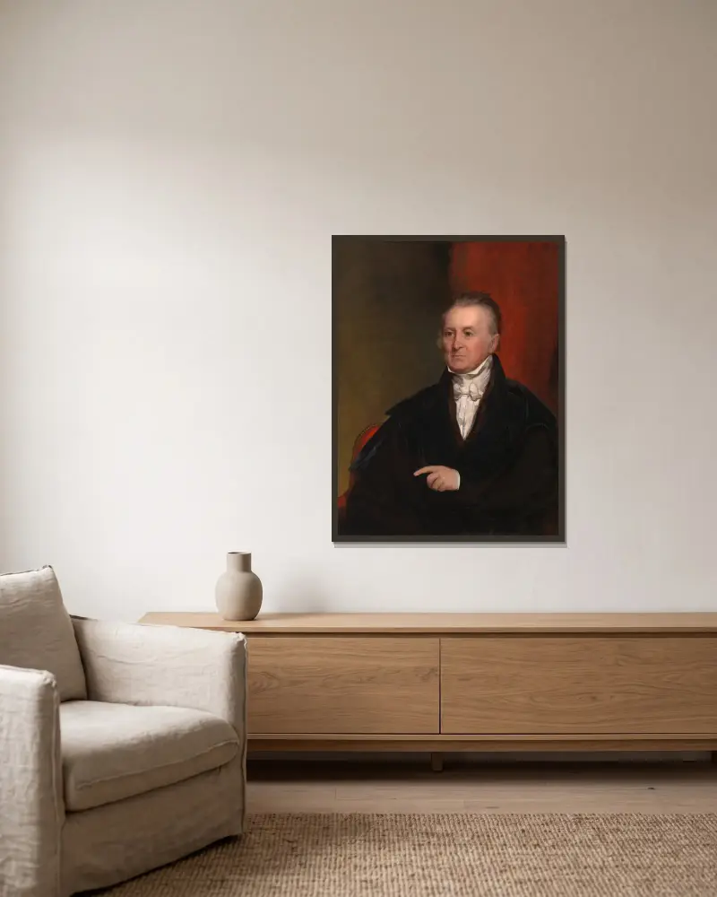 Harrison Gray Otis, Chester Harding v rámu na stěně