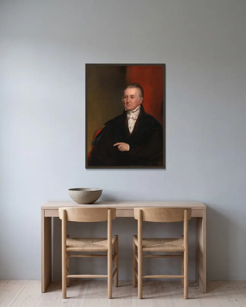 Harrison Gray Otis, Chester Harding v rámu na stěně