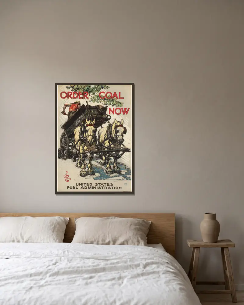 Bestellt Kohle jetzt von Joseph Christian Leyendecker gerahmt an einer Wand