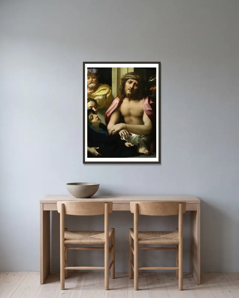 Ecce Homo, Correggio v rámu na stěně