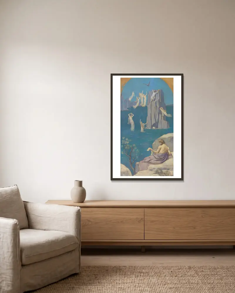 Dramatická poezie (Aischylos), Pierre Puvis de Chavannes v rámu na stěně