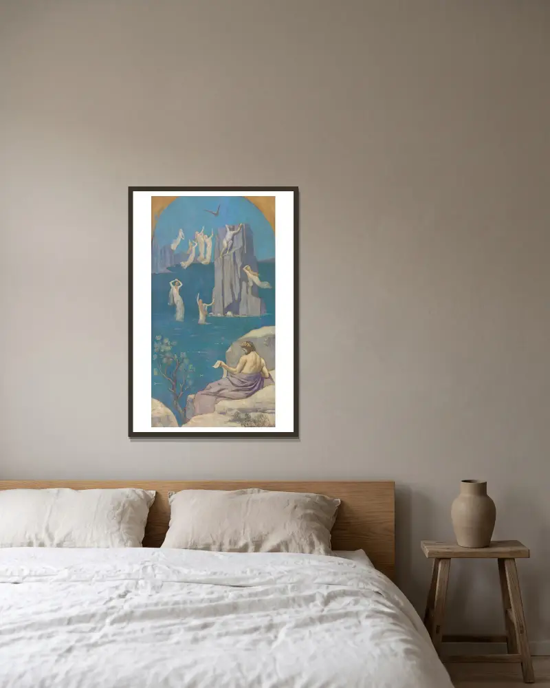 Dramatická poezie (Aischylos), Pierre Puvis de Chavannes v rámu na stěně