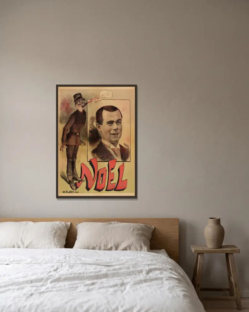 Boże Narodzenie, Cândido de Faria w ramie na ścianie