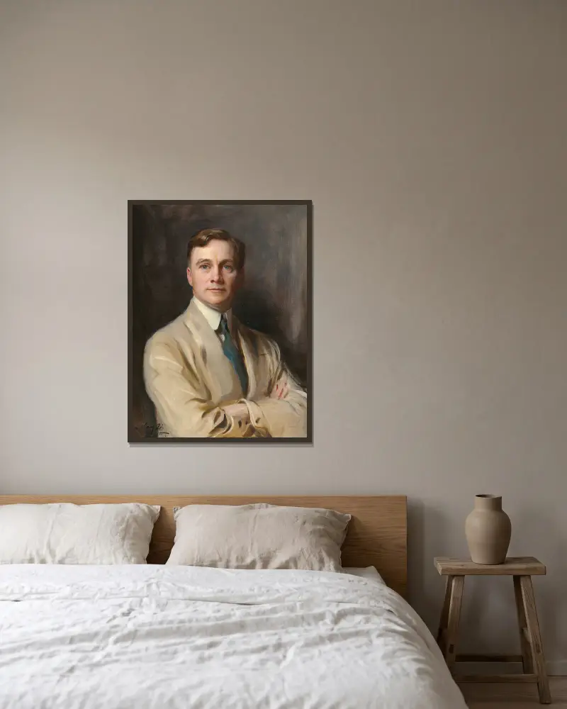 Francis Patrick Garvan von Philip Alexius de László gerahmt an einer Wand