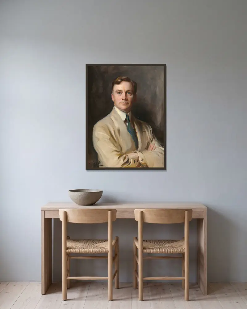 Francis Patrick Garvan von Philip Alexius de László gerahmt an einer Wand