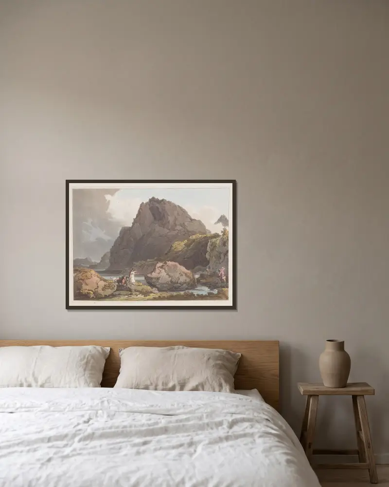 Llyn Ogwen, Philip James de Loutherbourg w ramie na ścianie