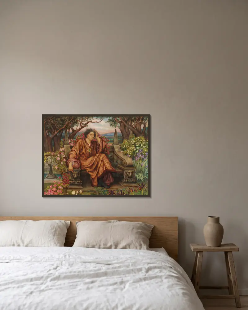 Duše v pekle, Evelyn De Morgan v rámu na stěně