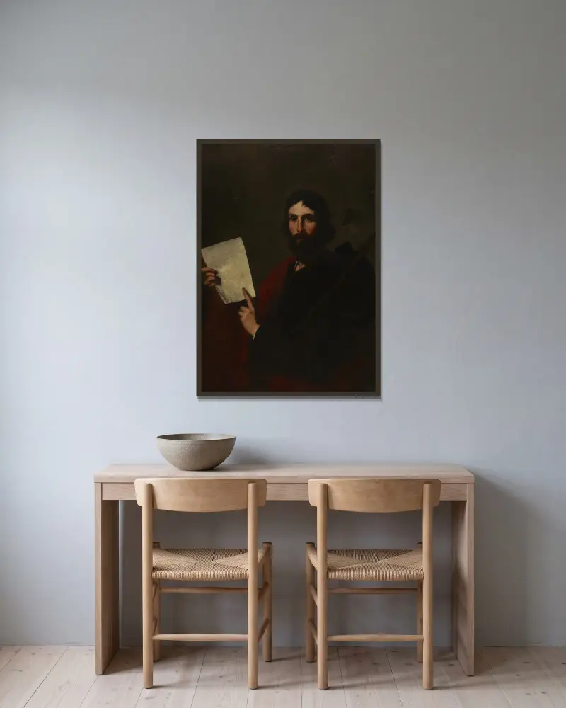 Święty Jakub Większy – nr 1, Jusepe de Ribera w ramie na ścianie