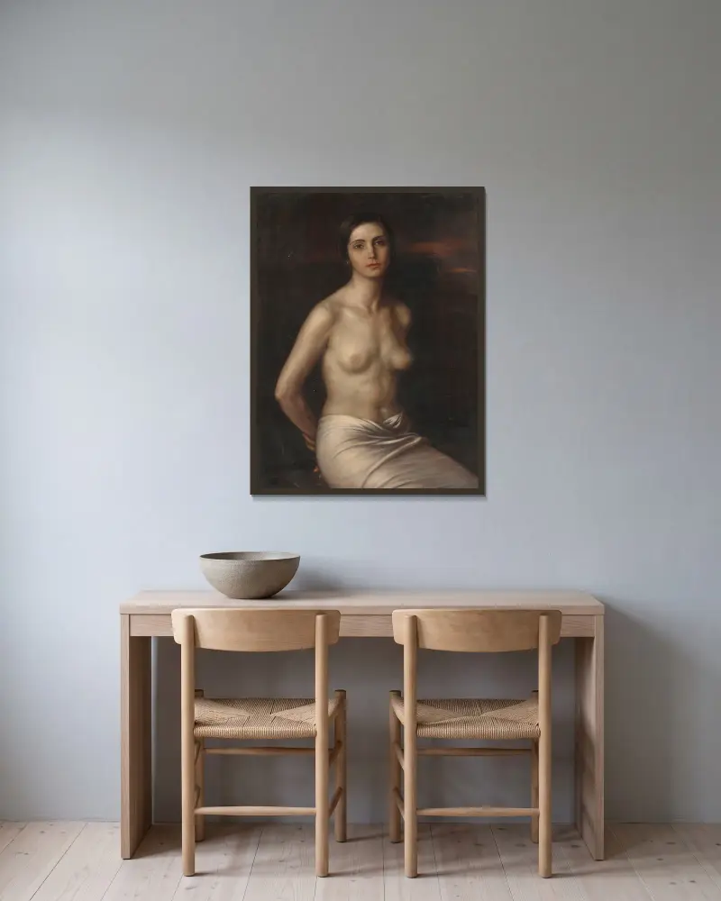 Otrokyně, Julio Romero De Torres v rámu na stěně