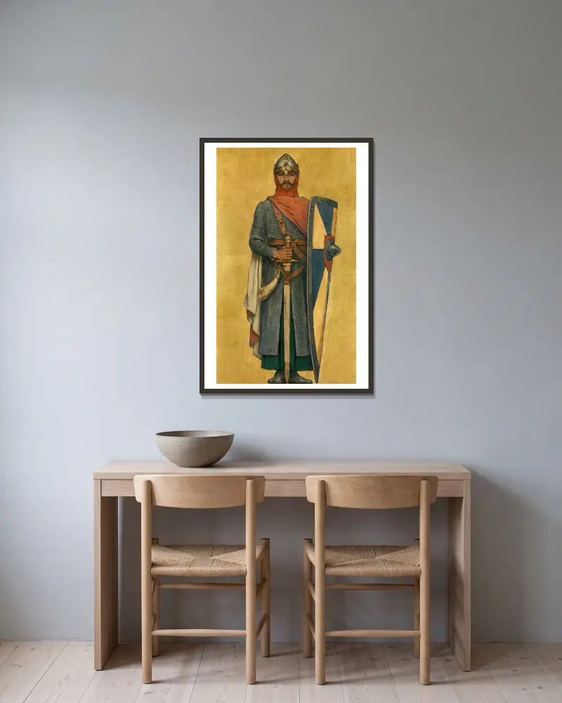 Thierry Alsaský, Albrecht De Vriendt v rámu na stěně
