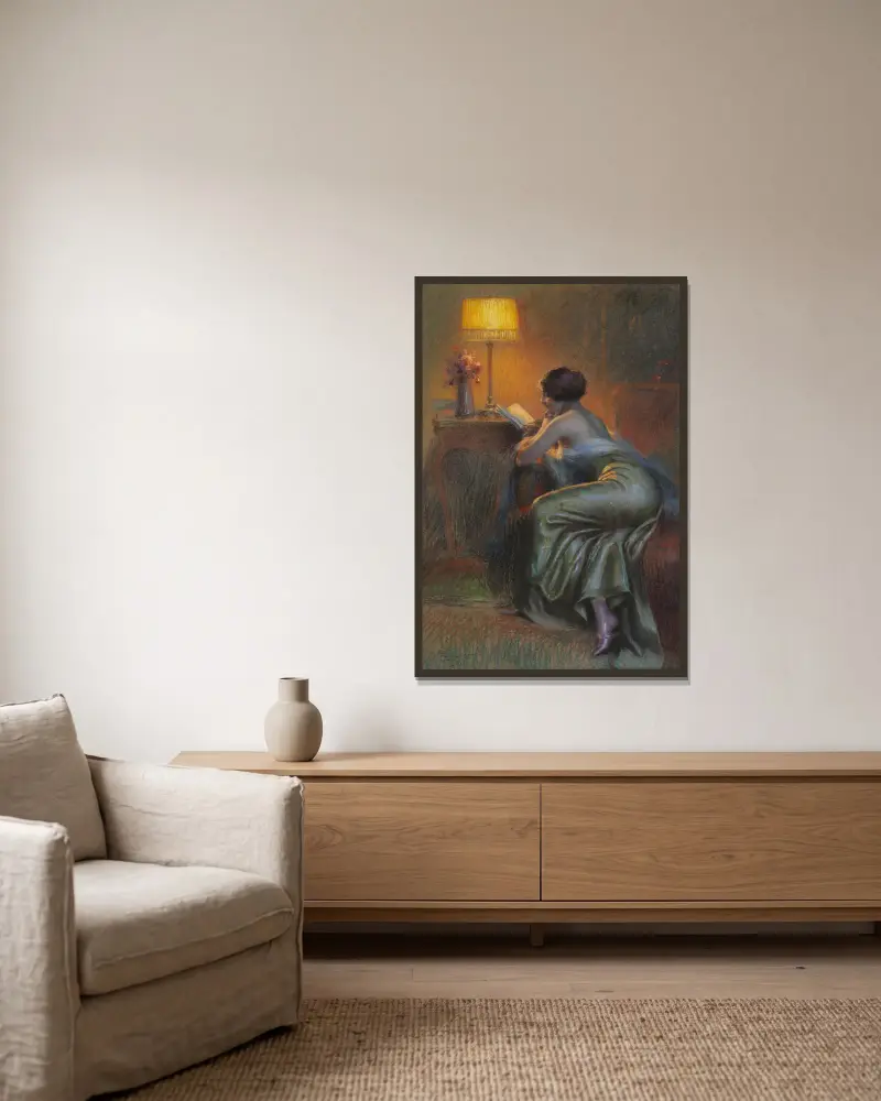 Román, Delphin Enjolras v rámu na stěně