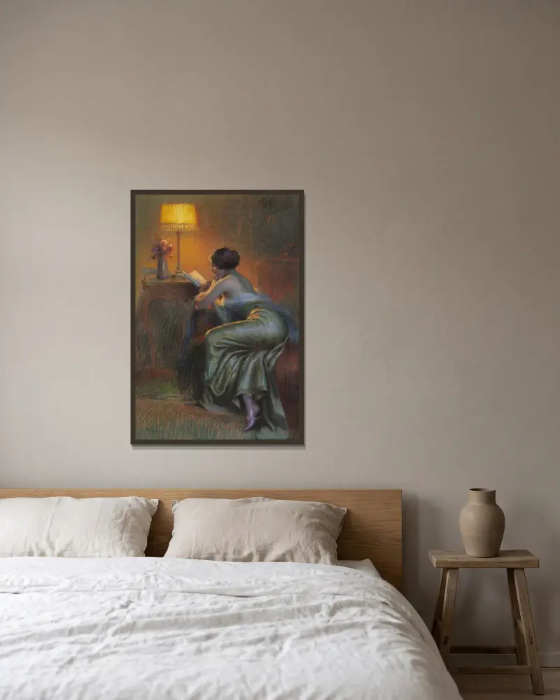 Román, Delphin Enjolras v rámu na stěně